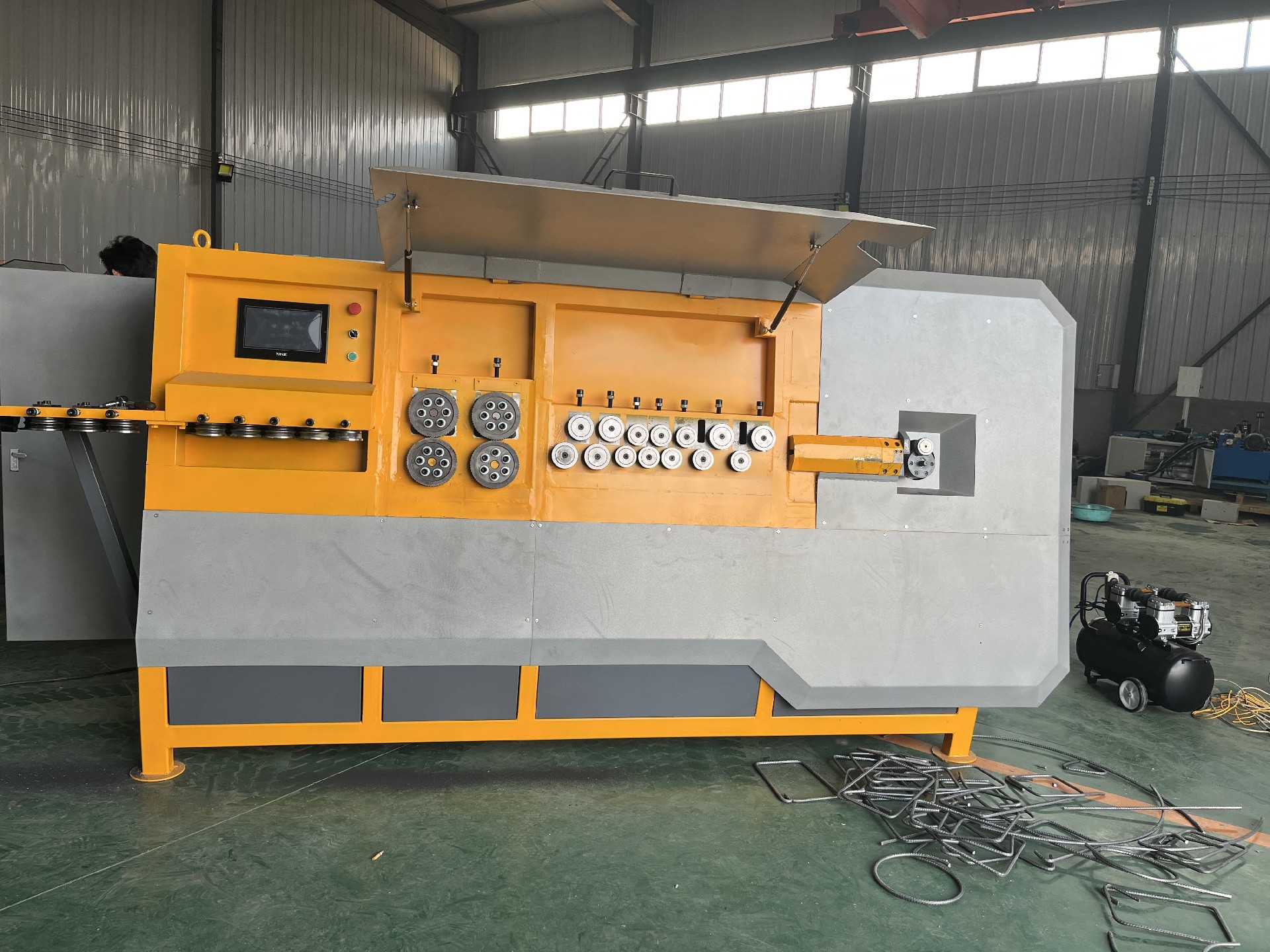 Haihui 12C automatic steel bar stirrup machine