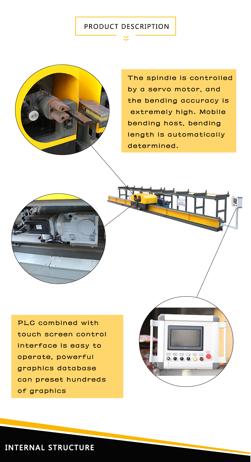 Rebar Double Bender Cnc Steel Bar /Rebar Bender Machine Center