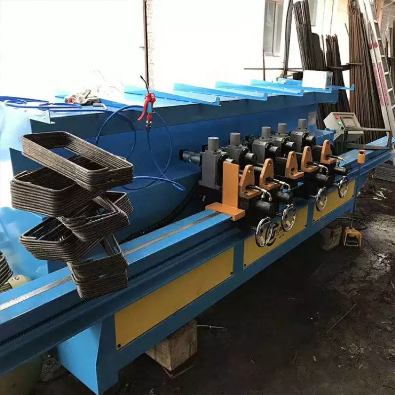 CNC Five-Head Integrated Rebar Bending Machine Steel Bar Hoop Stirrup Plate Reinforcement Five-Linkage Linkage Bending Machine