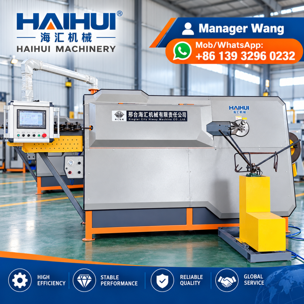 How to Choose a Rebar Stirrup Bending Machine Manufacturer in China | HAIHUI