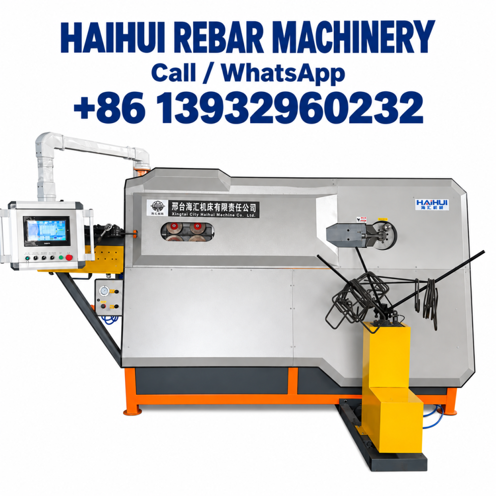 Choosing Rebar Stirrup, Slab Bar and Hook Bending Equipment for a Shop